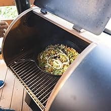 recteq DualFire 1200 Wood Pellet Smoker Grill, Wi-Fi Electric Pellet Grills, Dual Chambers for Hot and Fast + Low and Slow Cooking Grills