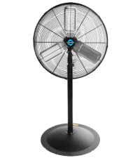 Tornado - 20 Inch High Velocity Metal Oscillating Pedestal Fan 5250 CFM - Commercial, Industrial Use Water-Resistant