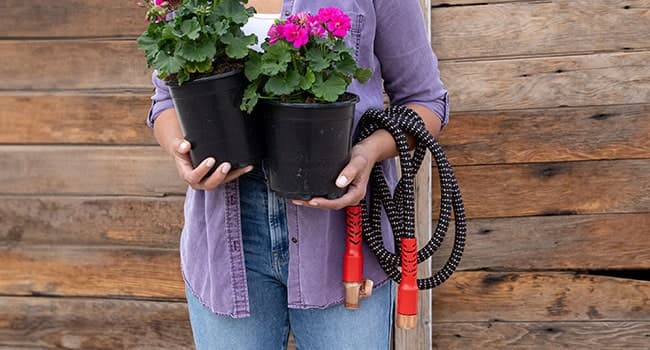 Pocket Hose Copper Head w/New Pocket Pivot Expandable Garden Hose 100FT, AS-SEEN-ON-TV, Swivels 360°, Advanced Tri-Tex Tubing & Force Field Jacket, 3X Stronger, Lead-Free, No-Kink, Anti-Burst w/APT