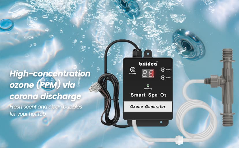 Briidea Ozone Generators, Compatible with Watkins Freshwater III Ozone System 72602, Hot Spring Spas & Hot Tub, Tiger River, Limelight Spa Models 1995 to Current
