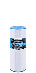 POOLPURE PCC105-PAK4 Replaces Pentair CCP420, 178584, Ultral-A6, Unicel C-7471, 817-0106, R173576, Filbur FC-1977, 570-0425-07, Pentair Clean and Clear Plus 420, L x OD: 26"x7", 4X105 sq.ft. Cartridge
