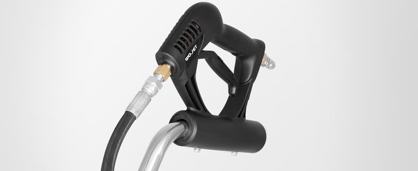 22" Pressure Washer Surface Cleaner with 4 Wheels & Dual Handles & 3 Nozzles, 4500PSI 6GPM Stainless Steel Pressure Washer Attachment for Concrete Driveway Sidewalk Deck Patio, Commercial Grade