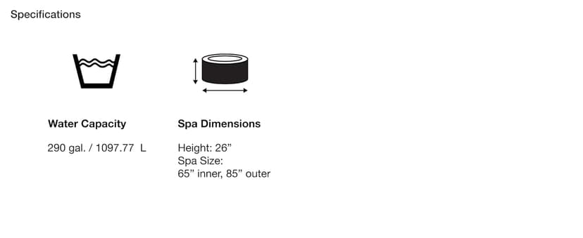 INTEX SimpleSpa Inflatable Hot Tub, 6 Person Bubble Massage Spa with Built-in Pump and Energy Efficient Cover