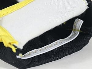 HANDLANDY Men Leather Gardening Gloves, Utility Work Gloves for Mechanics, Construction, Driver, Dexterity Breathable Design