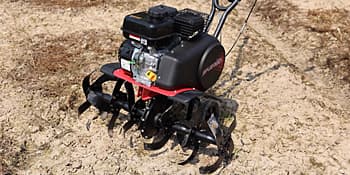 SPLENDOR Gas Powered Tiller 4 Cycle Engine 212CC Working Width Adjustable 13in-22in-33.5in