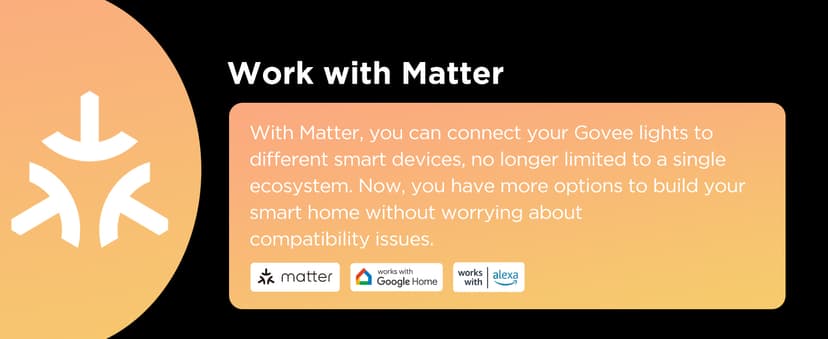 Govee BR30 Smart Light Bulbs, Works with Matter, Alexa and Google Assistant, LED Light Bulb, WiFi RGBWW Color Changing Flood Light Bulbs, Recessed Can Light Bulb, 2.4Ghz only, 850 Lumen, 4 Pack