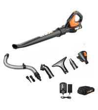 WORX WG520 12 Amp Turbine 600 Electric Leaf Blower