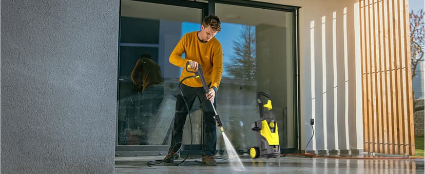 AgiiMan Electric Pressure Washer, 4800PSI Max 3.2GPM Power Washer Electric Powered with 20FT Hose, 4 Nozzles, Foam Cannon, High Pressure Cleaner Machine for Cars, Patios, Driveways, Fences, Yellow