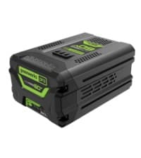 Greenworks 60V 21” Cordless (Push) Lawn Mower (LED Lights + Aluminum Handles), 5.0Ah Battery and Rapid Charger