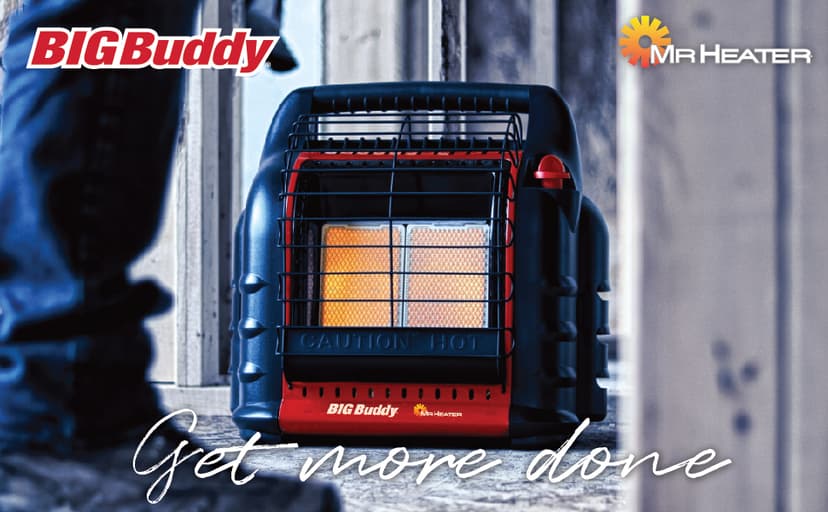 Mr. Heater 18,000 BTU Big Buddy Pro Series Portable Propane Heater