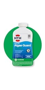 HTH 52038 Swimming Pool Care Green to Blue, Advanced Shock System, 2-Step Swimming Pool Care Solution, 1 Kit