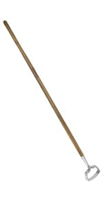 2024 New Upgrade Hand Dibber with 5 inches Measuring Scale, Easy to Grip L-Shaped Wood Handle Dibbler, Stamped Stainless Steel Tip Seed Dibber, 11.3'' Dibber for Sowing Seeds and Planting Seedlings