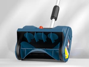 Eletric Snow Shovel, 20V | 12-Inch | 4-Ah Cordless Snow Blower, Battery Powered Snow Blower with Directional Plate & Adjustable Front Handle (4-Ah Battery & Quick Charger Included)