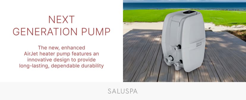 Coleman Ponderosa AirJet 2 to 4 Person Inflatable Hot Tub Round Portable Outdoor Spa w/ 120 AirJets & EnergySense Energy Saving Cover, Orange