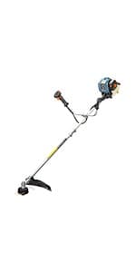 SENIX GTS4QL-M2 4QL 31.5 cc Full Crank Gas String Trimmer and Edger Lawn Tool with Straight Shaft, Front D-Handle, Bump Feed, 17.7 Inch Cutting Width