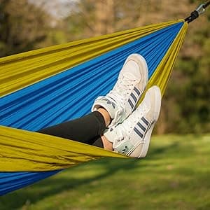 MalloMe XL Hammock Straps for Trees - Hammock Tree Straps Set 2000+ LBS Heavy Duty 40 Loops & 100% No Stretch Suspension System Kit - Camping Hammocks Accessories | 2 Carabiners | 12 Feet Black