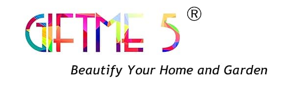 GIFTME 5 Metal Garden Sculptures Statues Yard Art Decoration,Set of 4 Garden Decor Perfect Hanging The Tree, Porch,Backyard or Patio Wall Decor