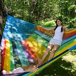 Breezy Point Mayan Mexican Jumbo Hammock