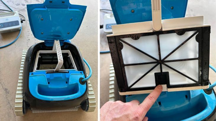 Dolphin Nautilus CC's Filter system