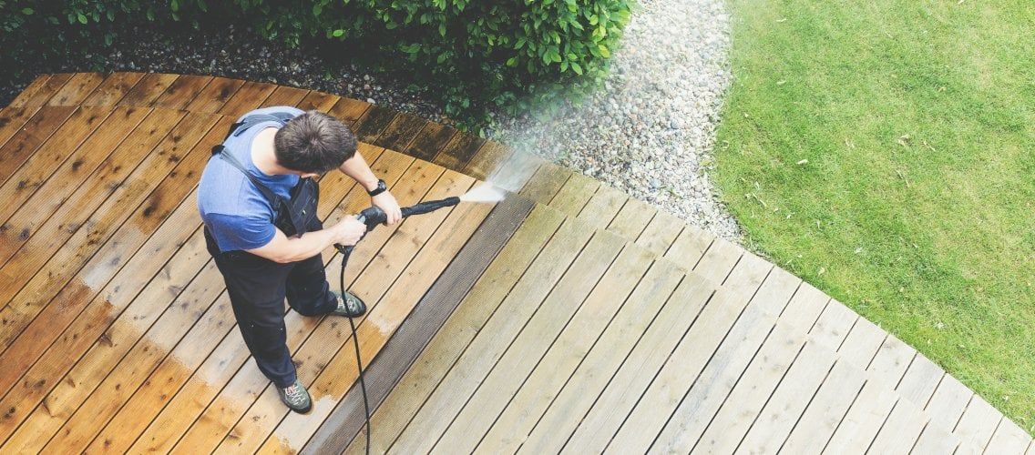How to Pressure Wash a Deck