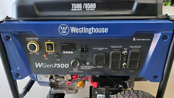 The powerful 420cc Westinghouse OHV engine